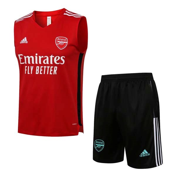 Trikot Arsenal Ärmellos 2022 Rote Schwarz